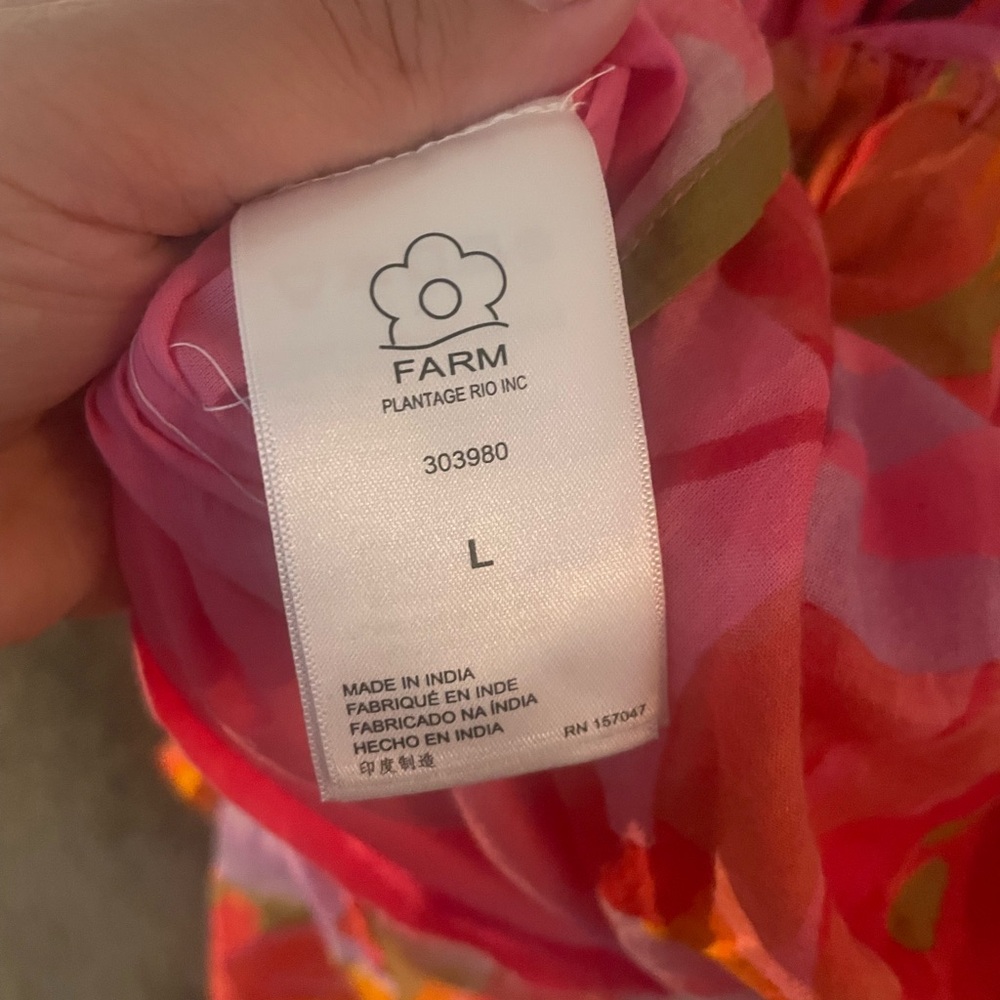 Farm Rio Vibrant Floral Maxi Dress - Picture 9 of 14
